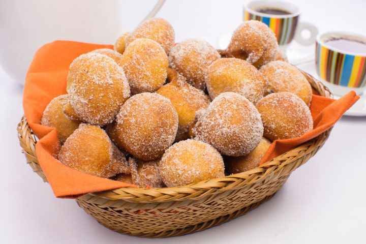 bolinho de chuva integral assado