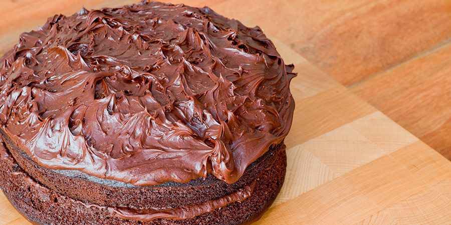 Bolo de Chocolate com Brigadeiro