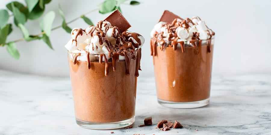 Mousse de Chocolate com Marshmallow