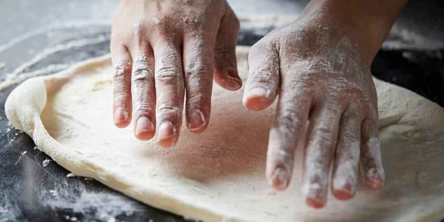 receita de massa de pizza