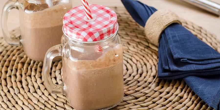 receita milkshake de chocolate