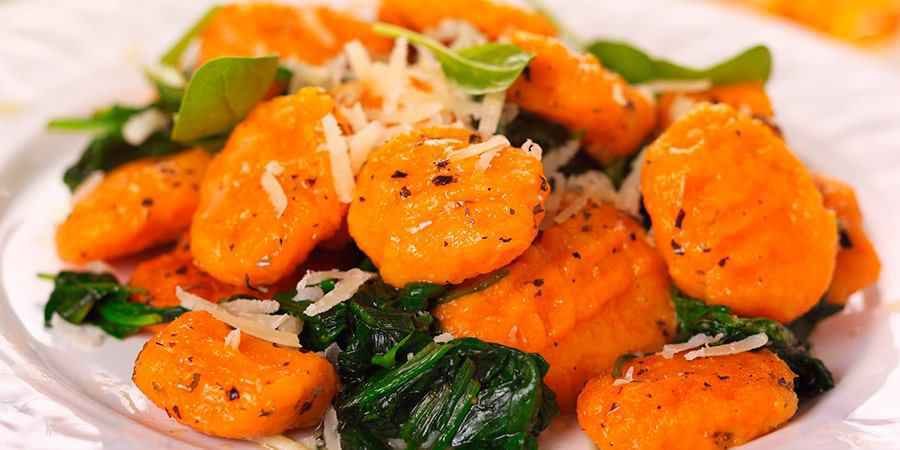 receita nhoque de abóbora