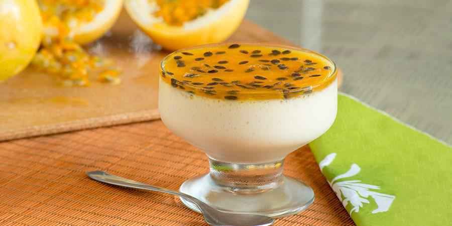 mousse de maracujá