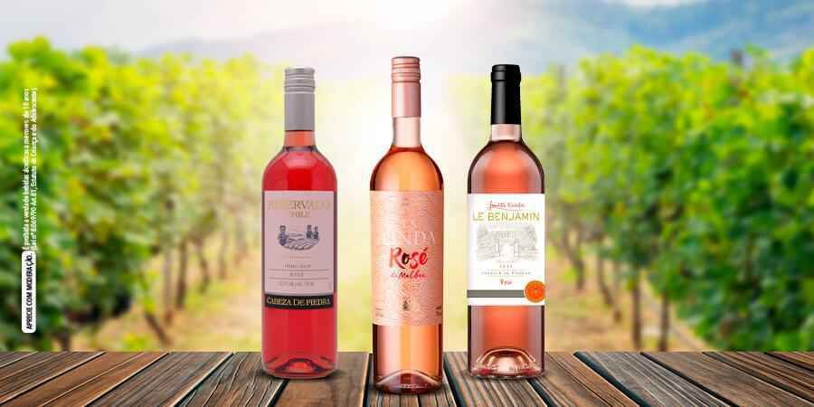 vinhos rosé