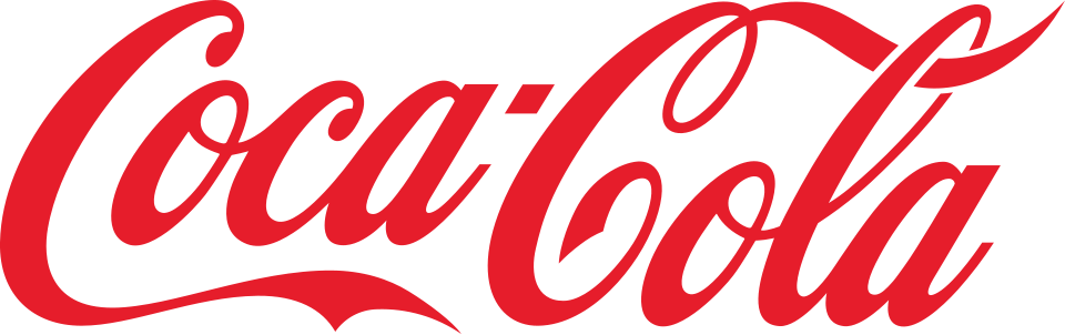 Logo da marca apoiadora Coca-Cola