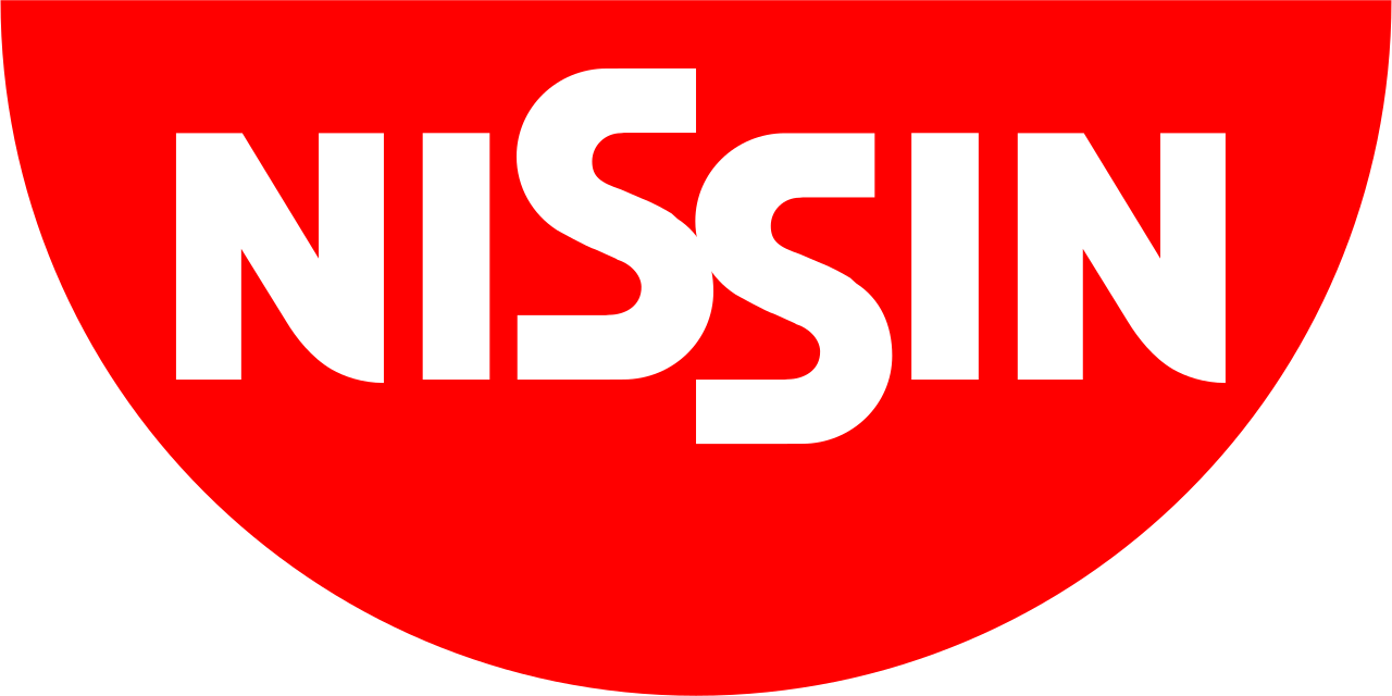 Logo da marca apoiadora Nissin