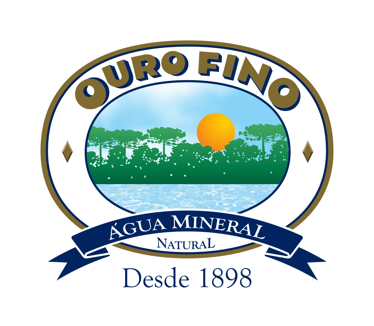 Logo da marca apoiadora Ouro Fino